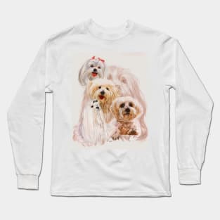 Maltese Medley Long Sleeve T-Shirt